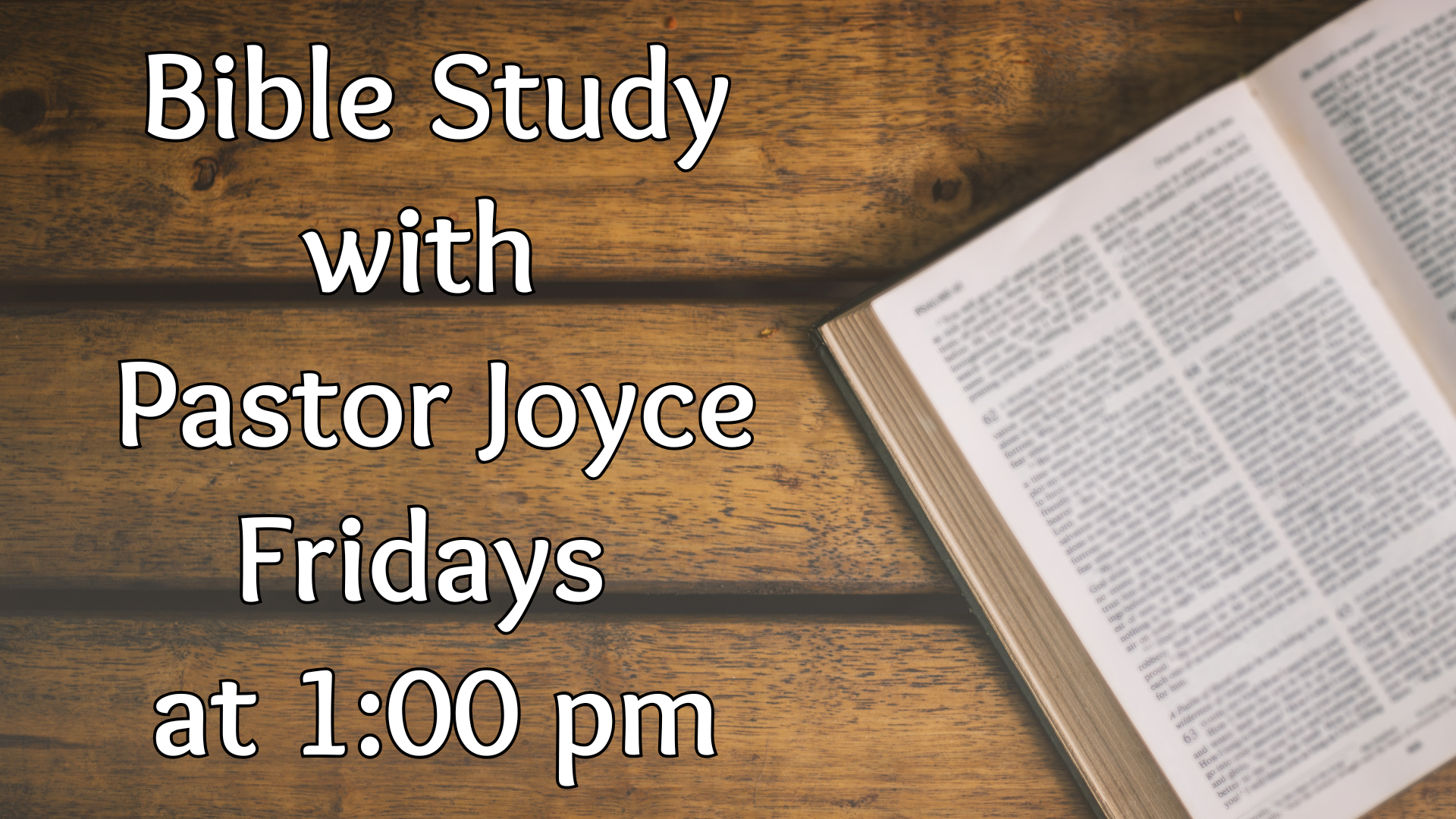 Friday Bible Study Web