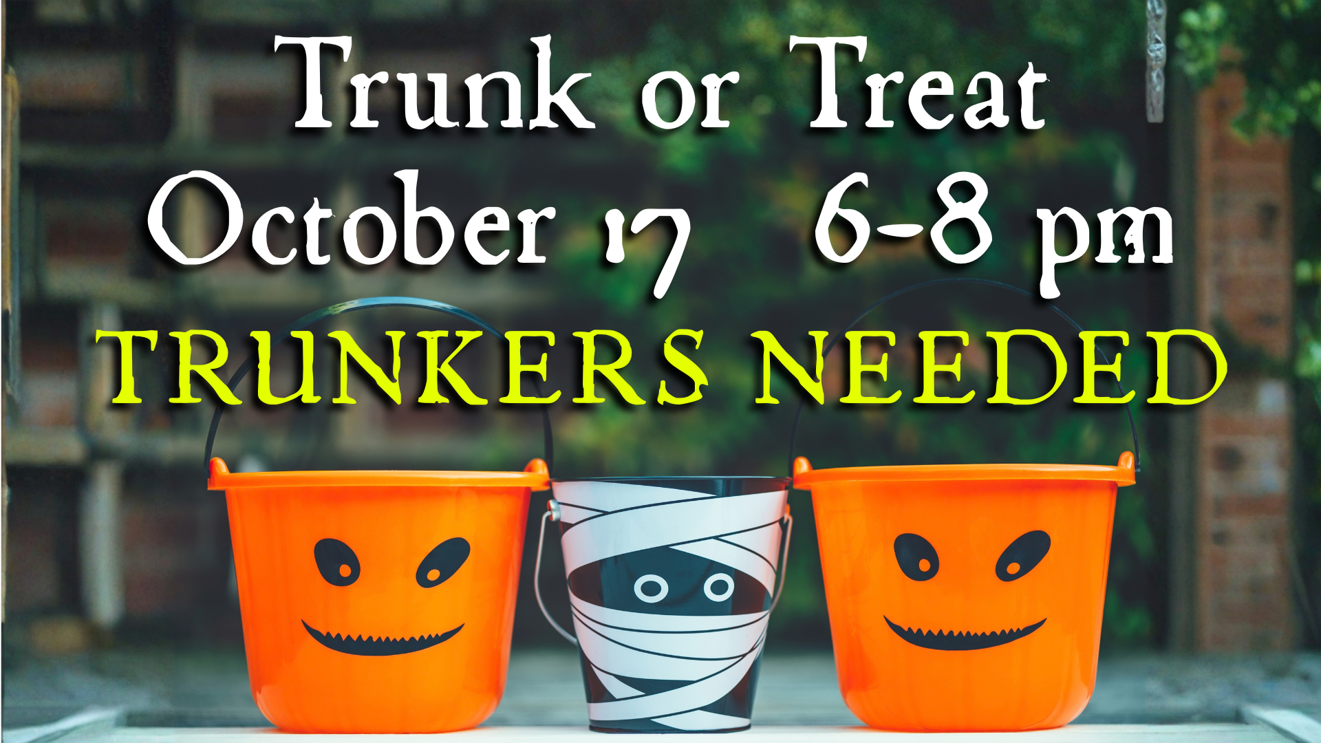 Trunk or Treat 2026 Web