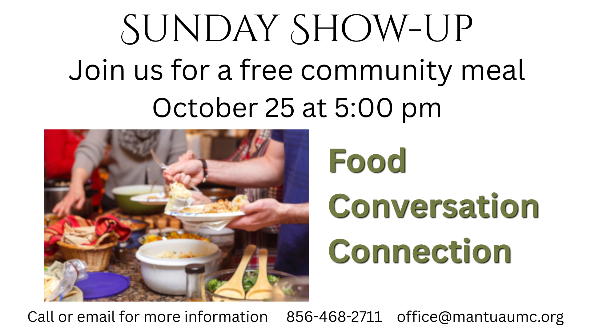 Oct Sunday Dinner